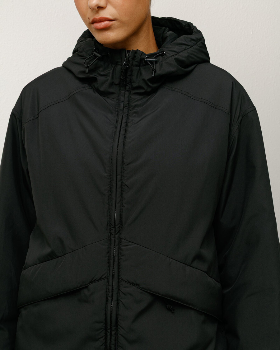 insulated hooded jacket