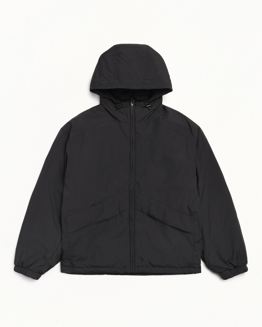 insulated hooded jacket