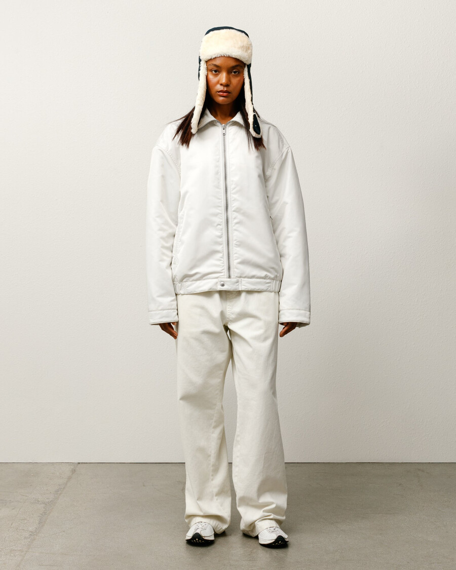 pile lined zip jacket