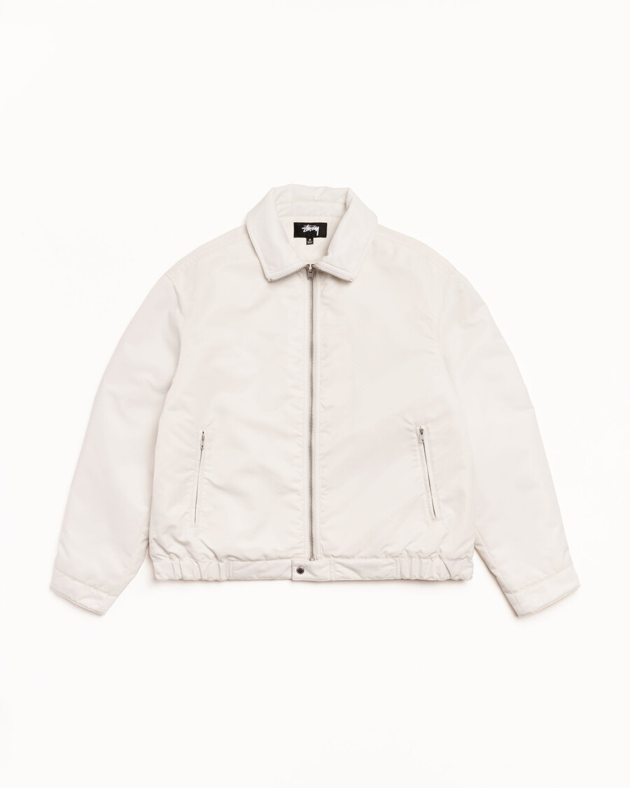 pile lined zip jacket