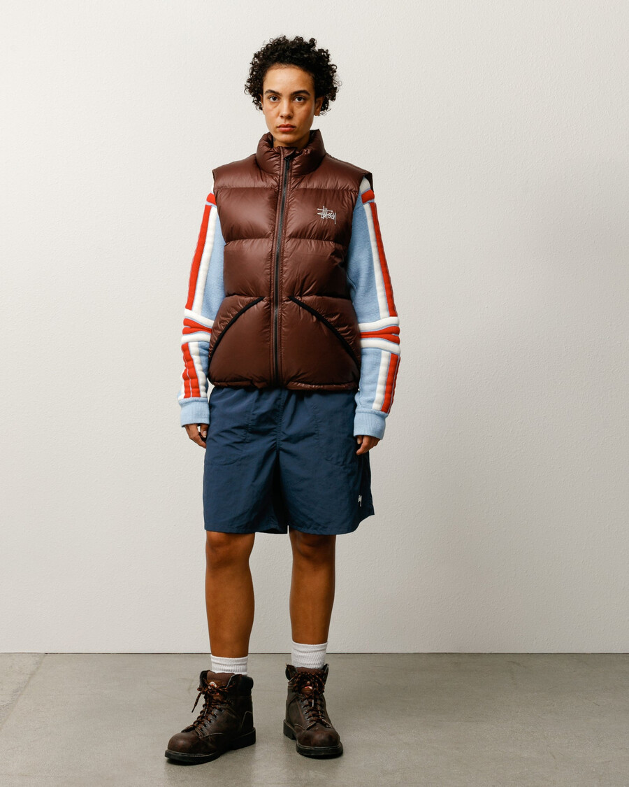 micro ripstop down vest
