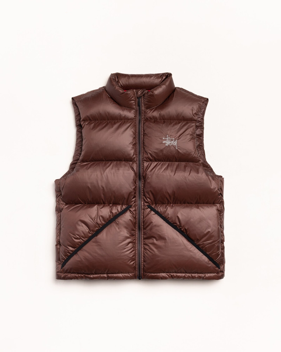 micro ripstop down vest