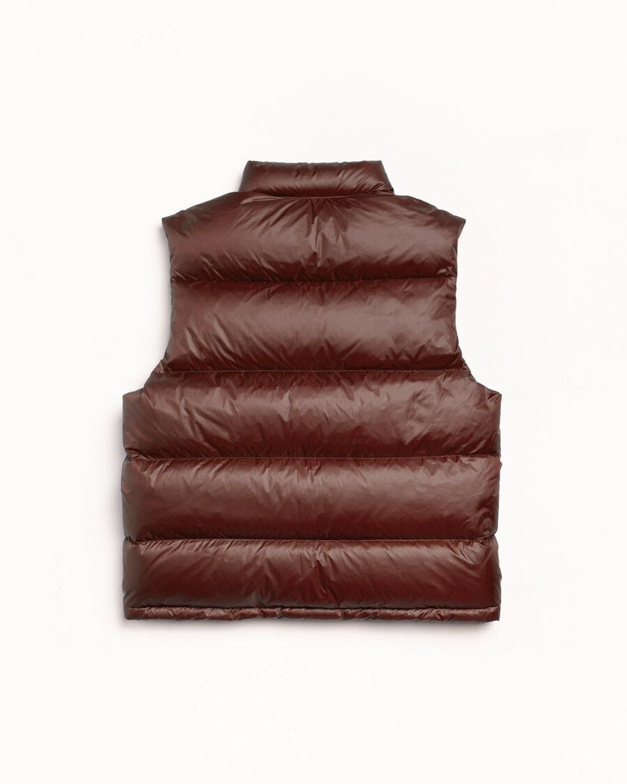 micro ripstop down vest