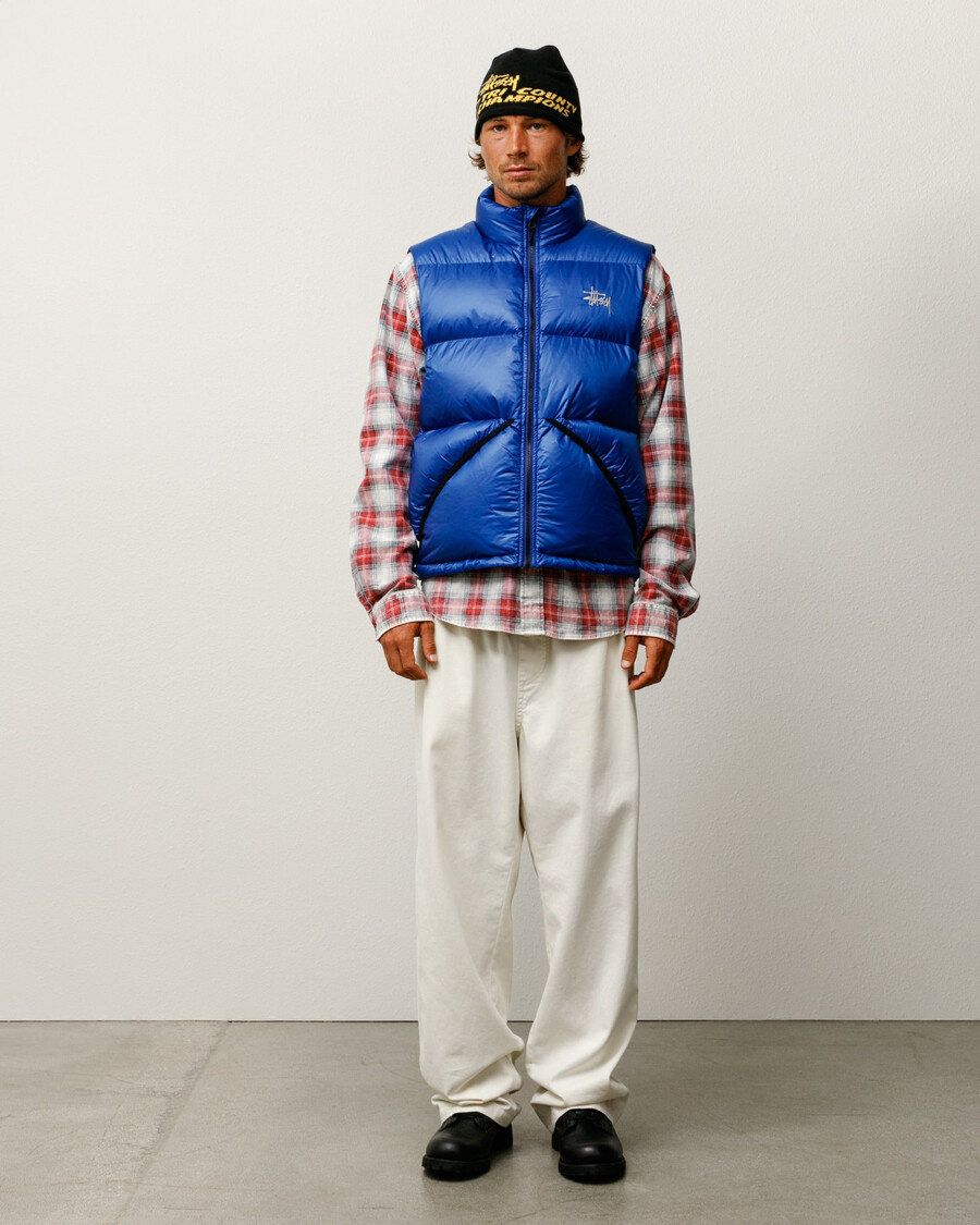 micro ripstop down vest